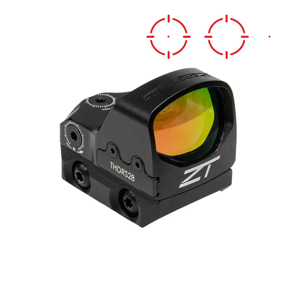 THEREDTHREAD wh×bk Red Dot Reflex Sight Multi Reticle with Low Mount - ZeroTech
