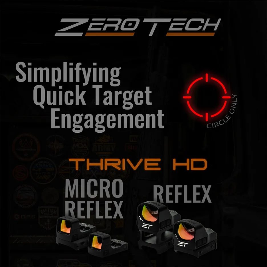CircleOnly Reflex Sight Reticles Simplifying Quick Target Engagement
