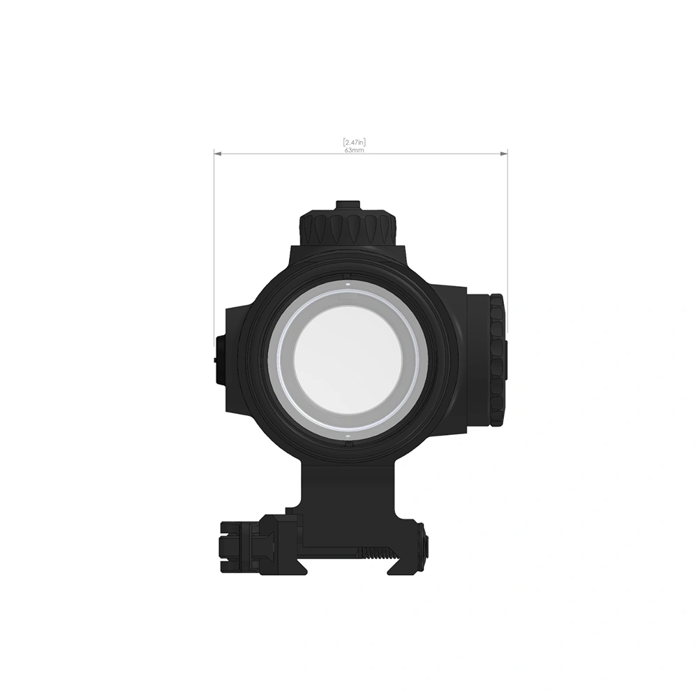 ZeroTech Thrive HD Variable Prism 1-4x24 RAP-R Illuminated Prism Scope