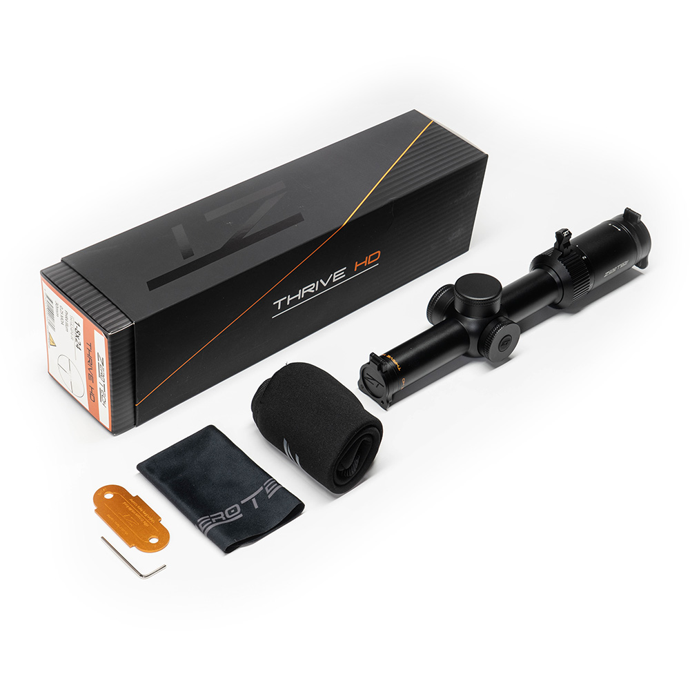 ZeroTech Thrive HD 1-8x24 LPVO SFP RAR Illuminated Riflescope