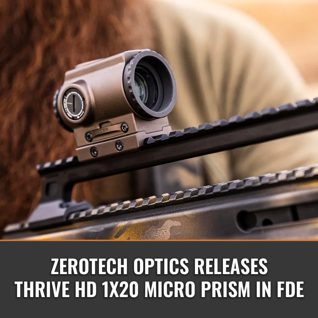 ケノン ver5.0 ZeroTech Optics Unveils the New Vengeance 1-8x24 LPVO Line