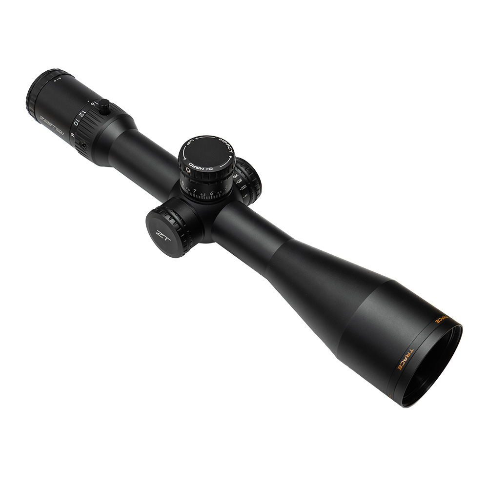 Trace X 5-25X56 Scope With Ffp Reticle And Zero Stop Turrets